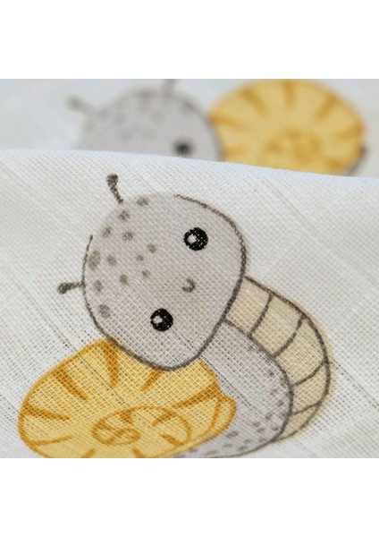 Müslin Bebek Battaniyesi, Yenidoğan, Bebek Örtüsü, Organik, Pamuklu, %100 Pamuk, Hipoalerjenik, Desenli Müslin, Beyaz, 4 Mevsim, Nefes Alabilen, Taşınabilir, Hediyelik, Kupu&kupu fırsatları