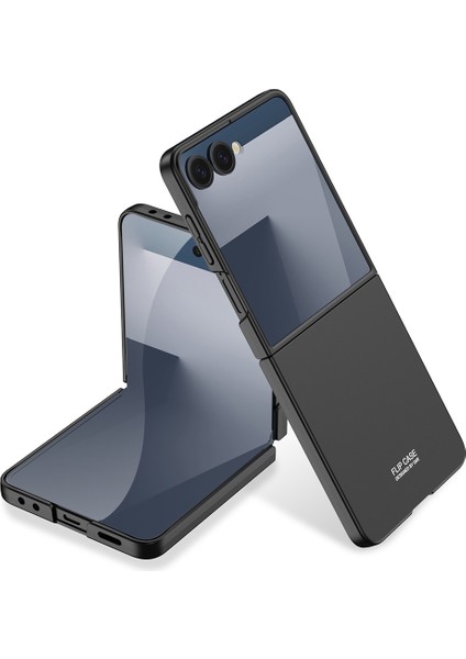 Samsung Galaxy Z Flip 7 Kılıf Zore Sert Kıpta Kapak
