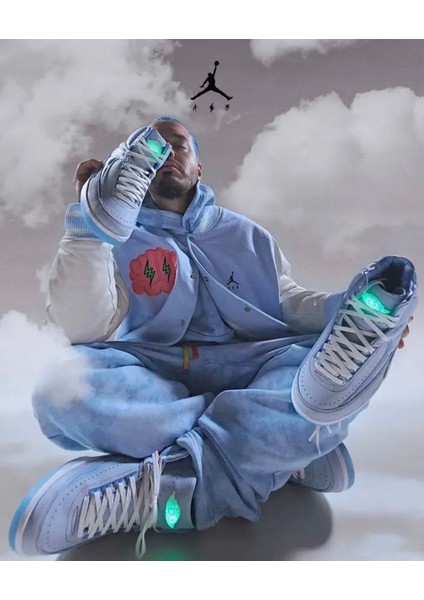 J Balvin x Air Jordan 2 Retro Spor Ayakkabı Sneaker