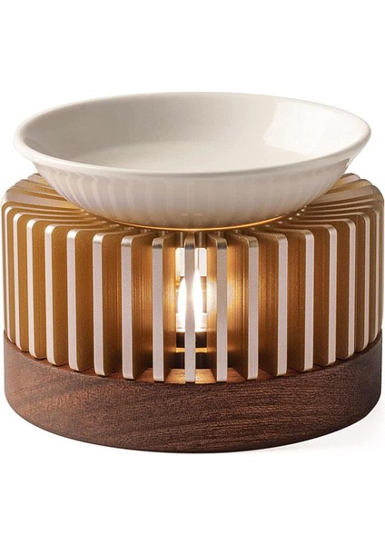 Kokulu Yağ Lambası, Eloksallı Alüminyum, Tealight ile Çalışan Aroma Difüzörü