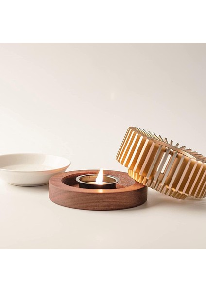 Kokulu Yağ Lambası, Eloksallı Alüminyum, Tealight ile Çalışan Aroma Difüzörü fiyatları