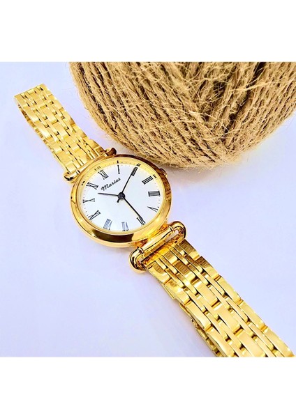 Marka Altın Renkli Retro Kadın Kol Saati fırsatları