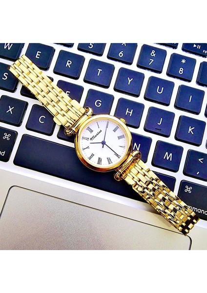 Marka Altın Renkli Retro Kadın Kol Saati indirimleri