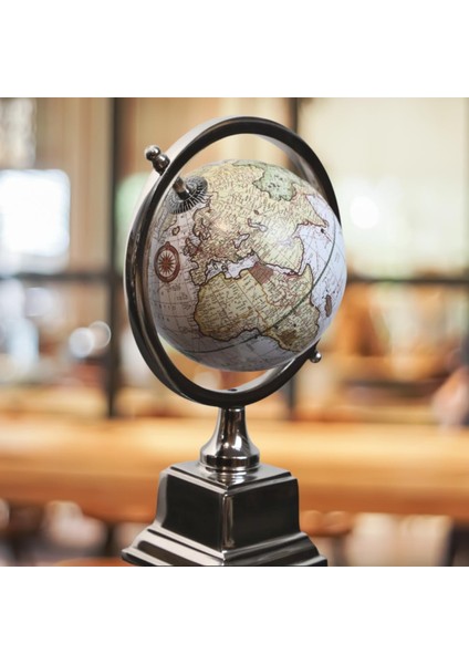 Dünya Küre Stantlı Dekoratif Döner World Globe SL340-D 26CM fırsatları