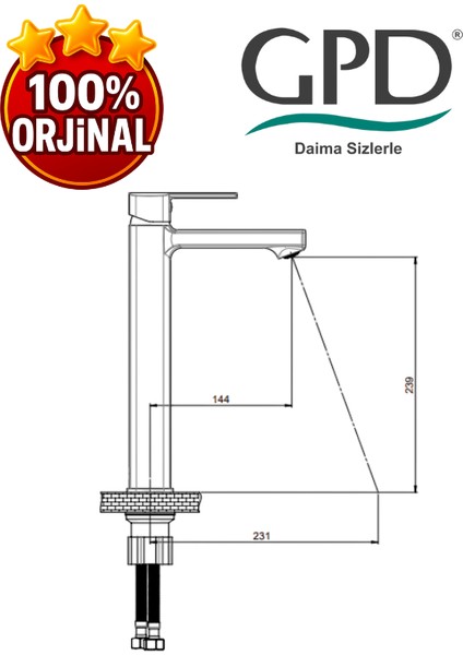 Pedra MSL160 Set Üstü Lavabo Bataryası fiyatları