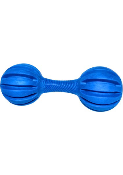 Zen Dog Dayanıklı Kauçuk Köpek Oyuncağı - Dumbbell Şeklinde Diş Temizleyici ve Eğlenceli Çiğneme Oyuncağı fırsatları