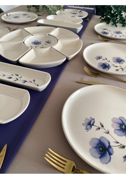 Purple Violet 8 Kişilik 19 Parça Kahvaltı Takımı modelleri