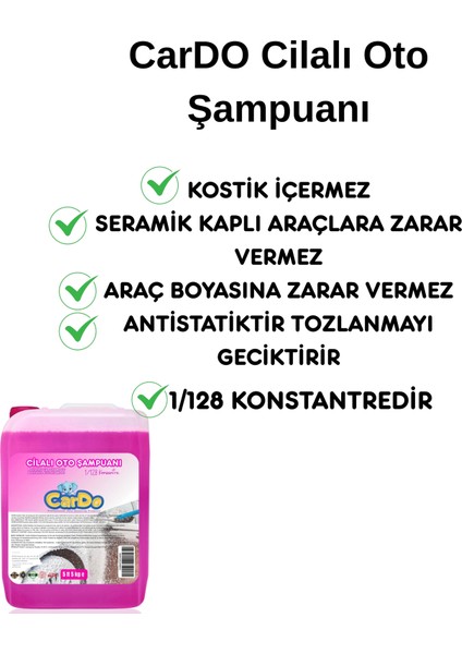 Cardo Premium 1/128 Snow Foam Cilalı Oto Şampuan Konsantre fiyatları
