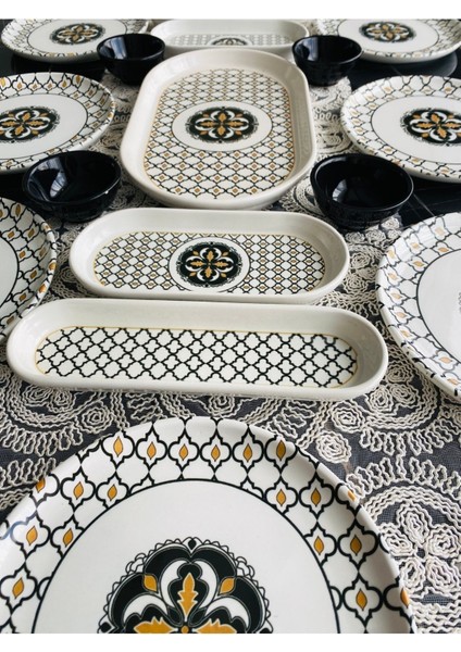 Liva Model 8 Kişilik 17 Parça Kahvaltı Takımı modelleri