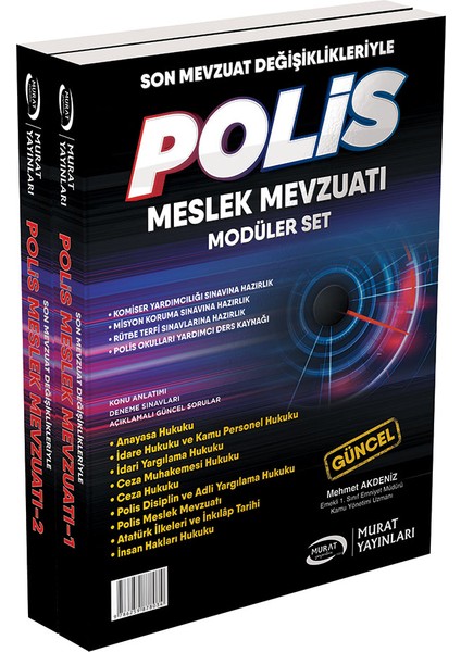 2502 Modüler Set Polis Meslek Hukuku ve Mevzuatı