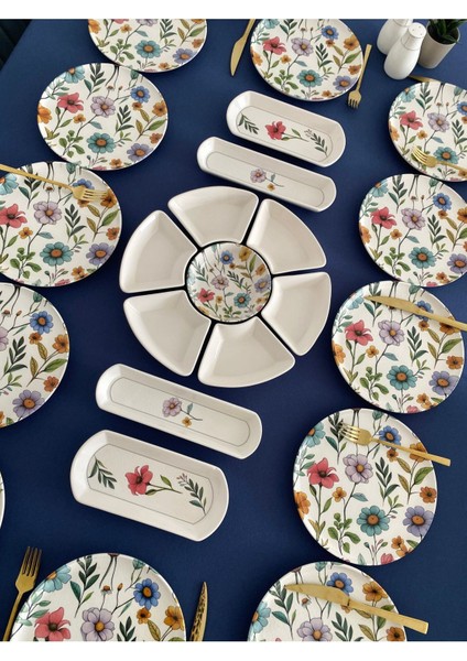 Flora Model 12 Kişilik 23 Parça Kahvaltı Takımı fırsatları