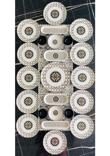 Liva Model 12 Kişilik 23 Parça Kahvaltı Takımı fiyatları