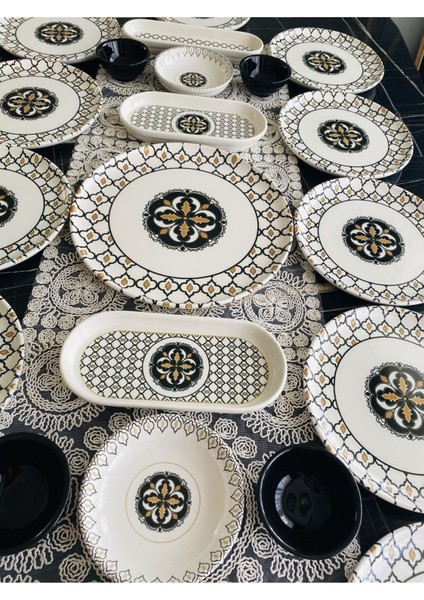 Liva Model 12 Kişilik 23 Parça Kahvaltı Takımı modelleri