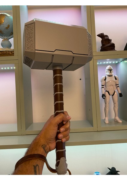 Thor’un Çekici – 3D Baskı Dekoratif Replika (Mjölnir) fiyatları