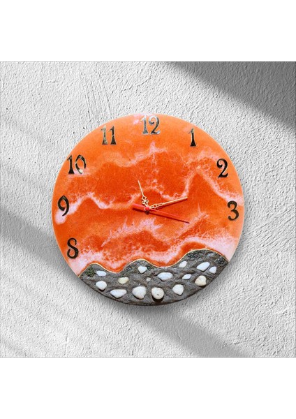 Epoksi Recine Duvar Saati (40CM) fiyatları