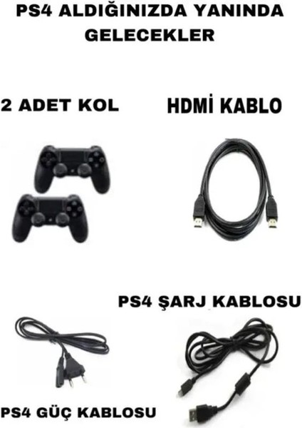 Playtation 4 500 GB 2 Kol ( Tehşir Ürün ) modelleri