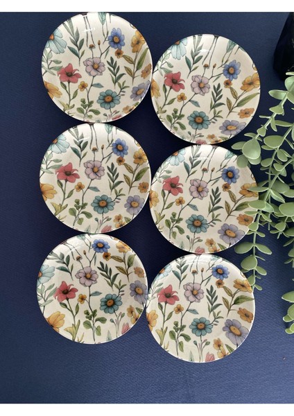 Flora 6'lı Yuvarlak Çerezlik Reçellik fiyatları