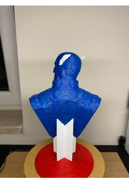 Captain America – 3D Baskı Koleksiyon Figürü fiyatları