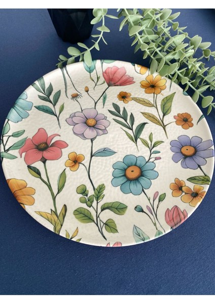 Flora 25 cm Büyük Servis Tabağı fiyatları