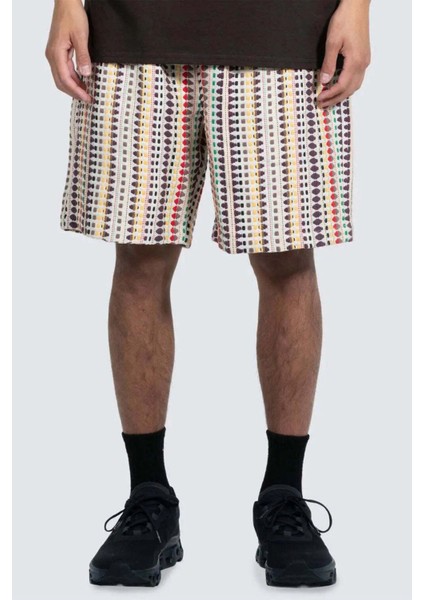 Stitch Şortlar - Krem Renk, Polyester, Tam Bedene Uygun fiyatları