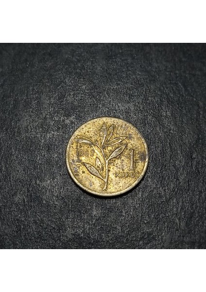 399636873412E83AFB 1 Kuruş 1962 Eski Madeni Para fırsatları