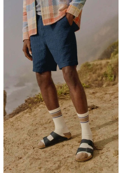 Erkekler Için Kurt Short Honeycomb Dobby: Rahat Kesim, %100 Pamuklu Şort fiyatları