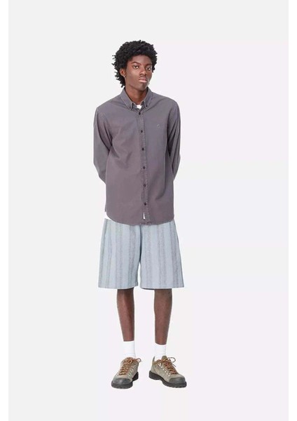 Dodson Short - Mavi Unisex Şort, Gerçek Bedeniyle Konforlu ve Makinede Yıkanabilir modelleri