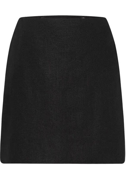 Alice Mini Elbise - A-Line Kesim, %100 Keten, Şık ve Rahat Tasarım