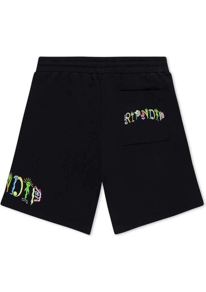 Konforlu Venice Sweatshort - %100 Pamuk, Siyah, Doğru Bedende