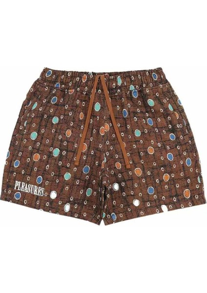 100% Polyester Coffer Short: Elastik Bel ile Rahat Orta Boy Şort