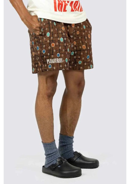 100% Polyester Coffer Short: Elastik Bel ile Rahat Orta Boy Şort modelleri