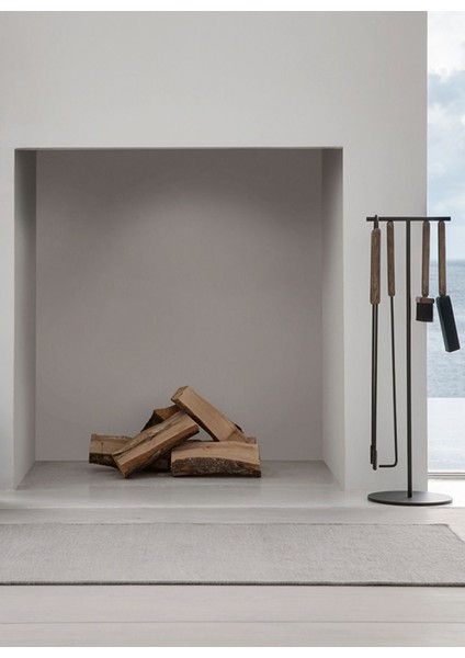 Ashı 5 Parça Manyetik Ahşap Saplı Şömine Seti 75,5 cm Şık ve Fonksiyonel Tasarım fiyatları