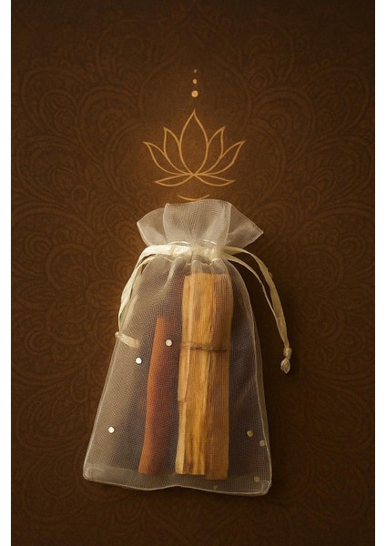 Orijinal Peru Palo Santo Tütsü 3'lü Set Negatif Enerji Temizleyici Spiritüel Arınma & Meditasyon fırsatları