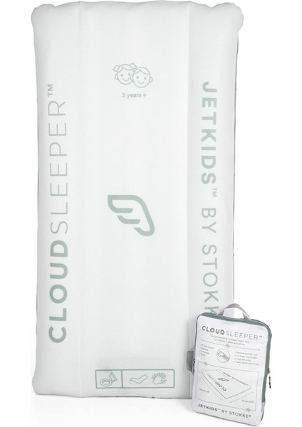 Jetkids Cloudsleeper Şişme Çocuk Yatağı, Taşınabilir, Kolay Temizlenebilir