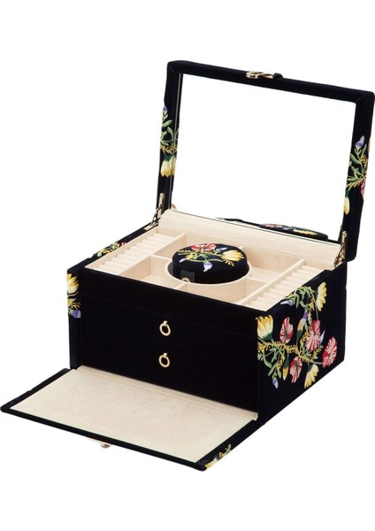 Zoe Medium Jewelry Box Kadife Mücevher Kutusu, Ayna ve Seyahat Çantalı fiyatları