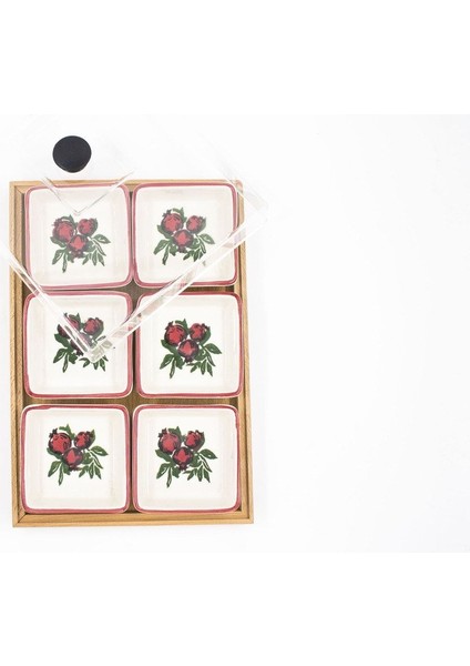 6'lı Lüx Pembe Kahvaltılık Seti, Şık ve Kullanışlı Kahvaltı Paketi