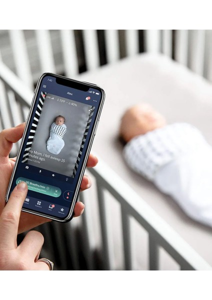 Pro Akıllı Bebek Kamerası ve Duvar Aparatı 1080P, Uyku ve Nefes Takibi, Wi-Fi fiyatları