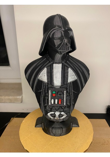Darth Vader Büstü – 3D Baskı Dekoratif Koleksiyon Parçası