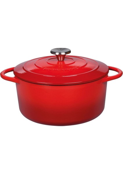 Provence Oval Tava, 33 Cm, Fırın ve Indüksiyon Uyumlu, Kırmızı