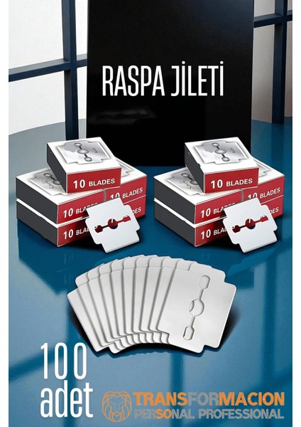 Raspa Topuk Jileti 100 Lu Paket Ayak Taban Nasır Yedek Jileti 721892 modelleri