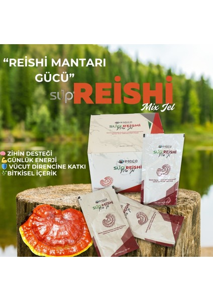 Reishi Mix Jel – Bitkisel İçerikli Takviye Edici Jel