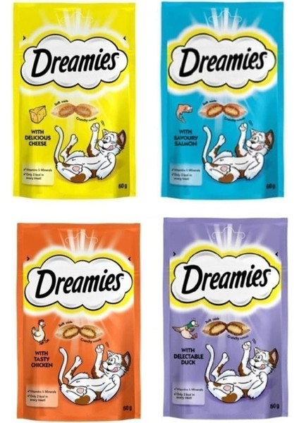 Kedi Ödül Maması Karışık Paket 60 gr X16 Adet fiyatları