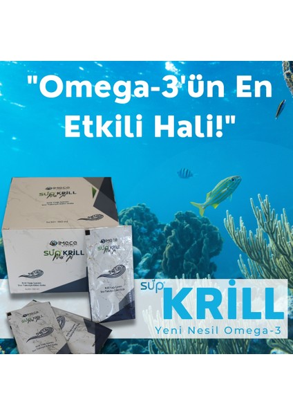 Krill Mix Jel – %98 Emilimli Omega 3 Takviyesi