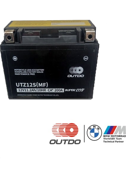 11.2 Ah YTZ14S-BS / YTZ12S-BS Akü 12 Volt 11 Ah
