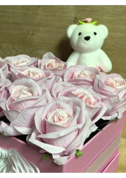Solmayan Pembe Gül Kutusu , Sevgiliye Özel Hediyelik fiyatları
