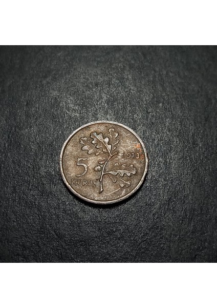 39963687341F9AC498 5 Kuruş 1973 Eski Madeni Para fiyatları