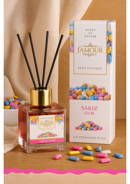 Sakız Bambu Çubuklu Oda Kokusu 100 ml – Ferahlatıcı Tatlı Koku Deneyimi fiyatları