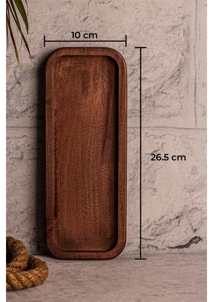 8 Parça Ahşap ve Cam Kapaklı Çok Amaçlı Kahvaltı Seti 230ML