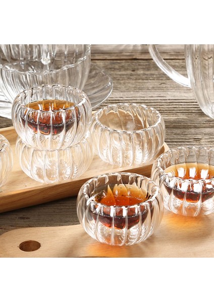 Desenli Cam Mini Sosluk, Şekerlik, Kahvaltılık, Sunum Kase, Çift Cidarlı, Şık Tasarım modelleri