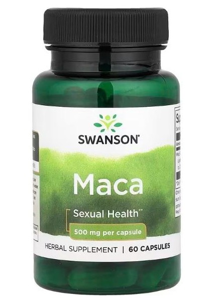 Maca 500MG (Sexual Health) 60 Capsules